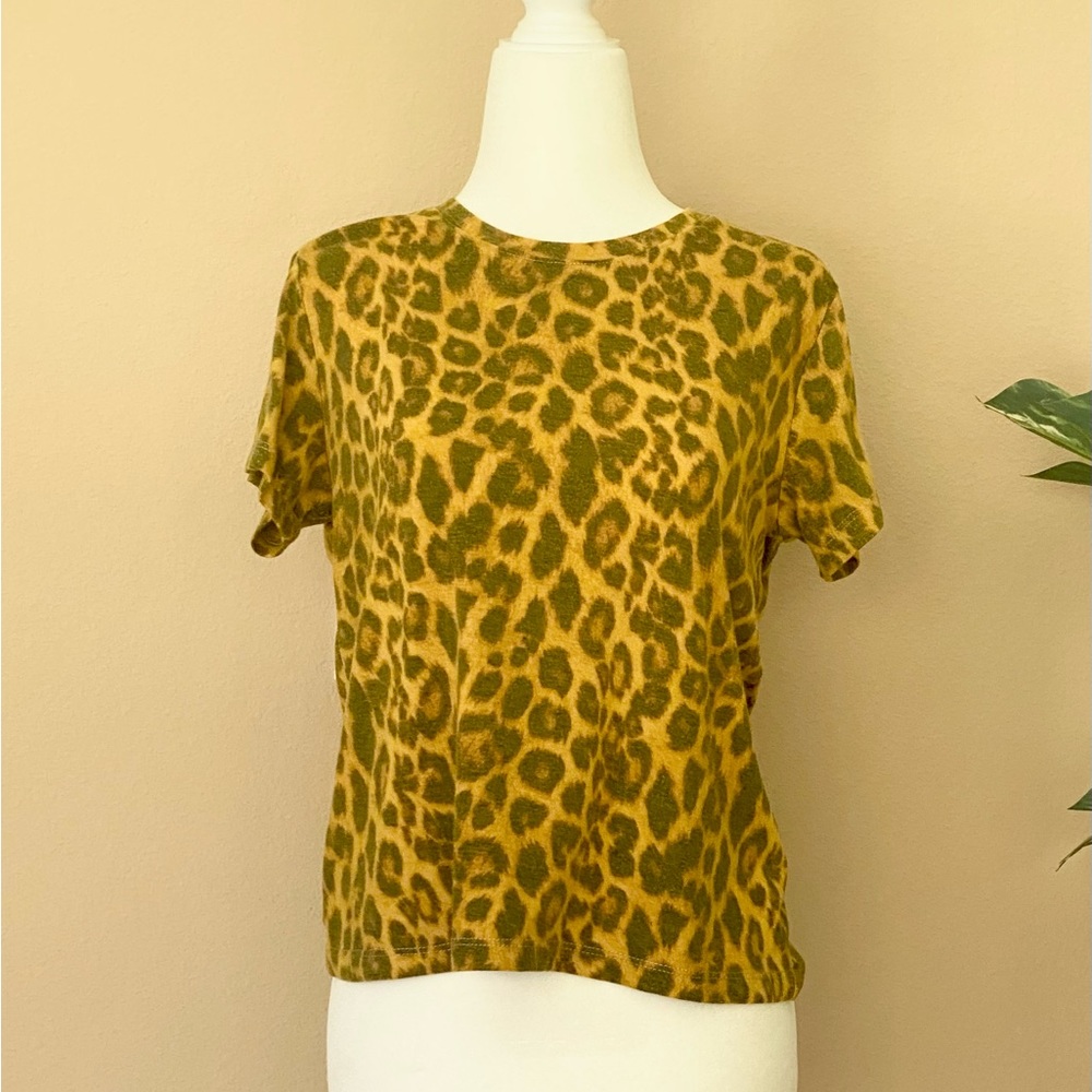 Leopard Print Tee